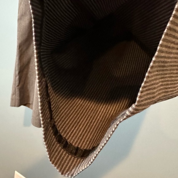 Worthington Modern Fit Grey Striped Formal/Work Board Shorts - Picture 7 of 10